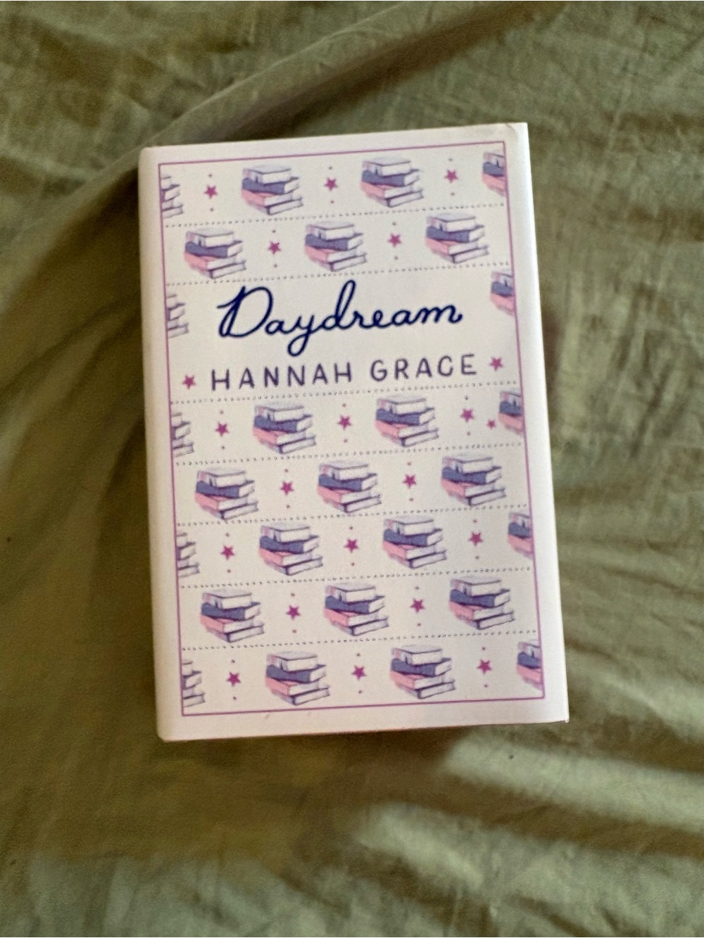 Daydream by Hannah grace - Pink & Purple Book Patternd